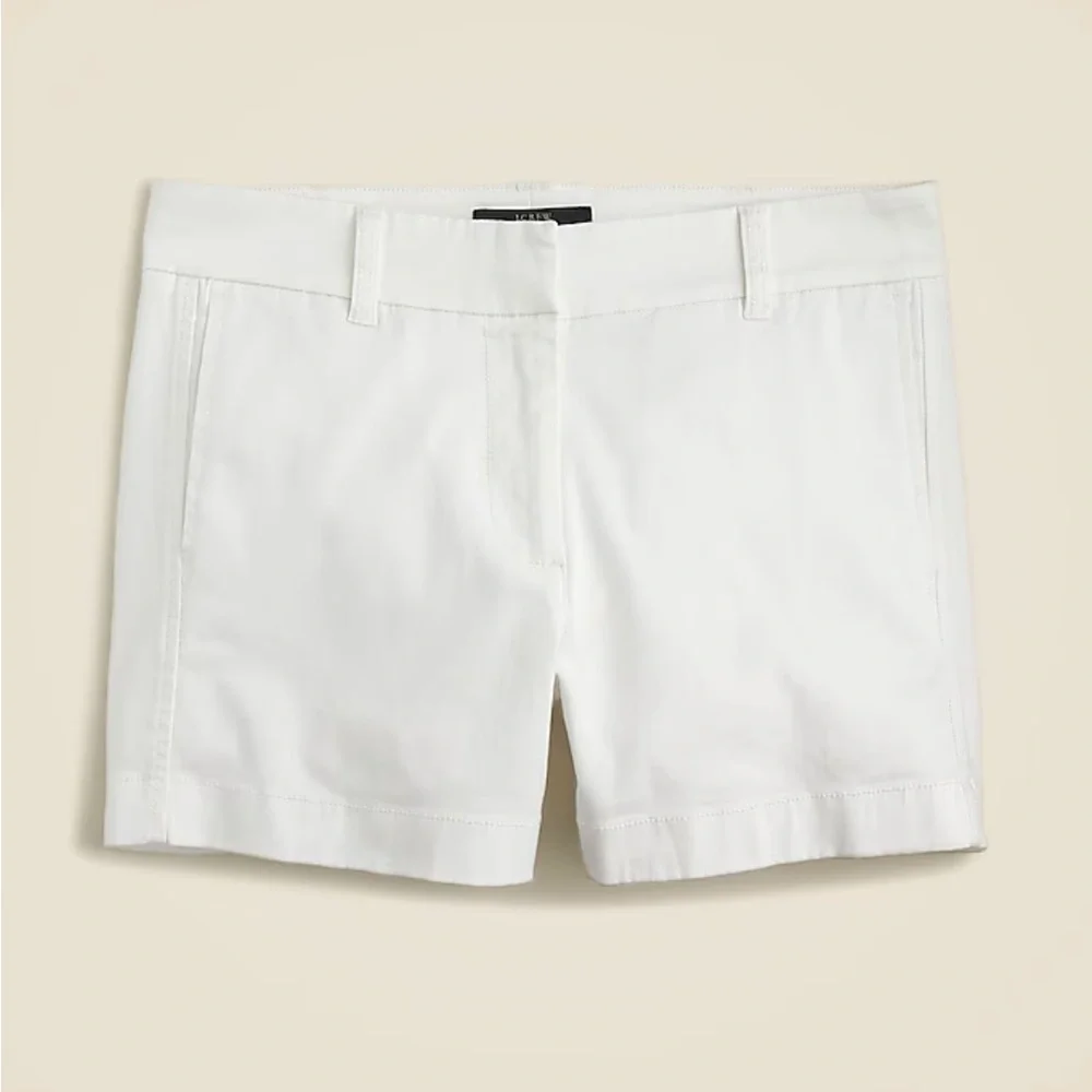 J. Crew High-Rise Stretch Chino Shorts NWT